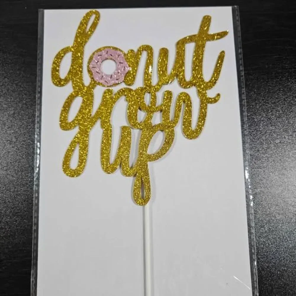 Donut Grow Up Birthday Party Decoration Set | New